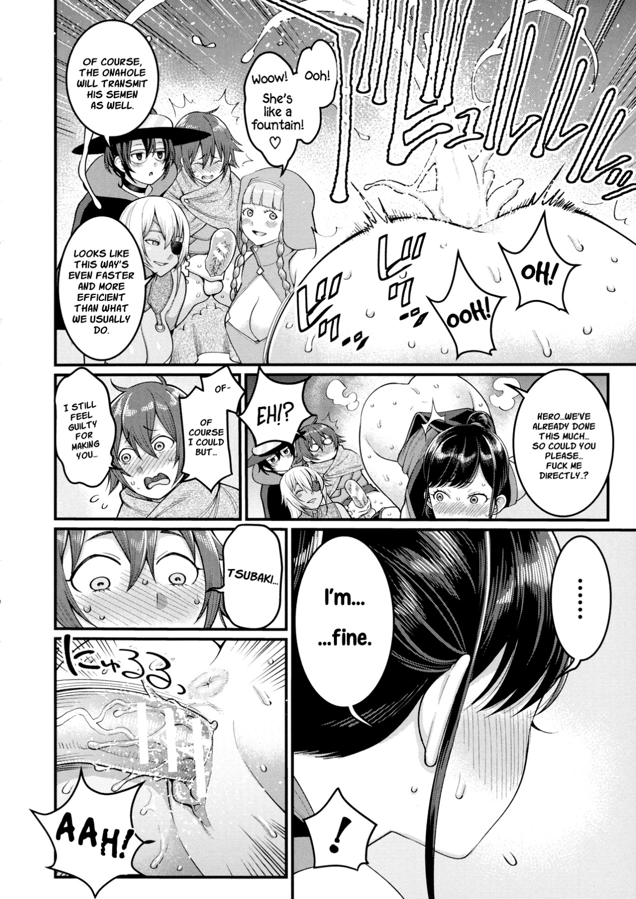 Hentai Manga Comic-Dick Training Quest IV ~Those Who Are Made To Cum~-Read-14